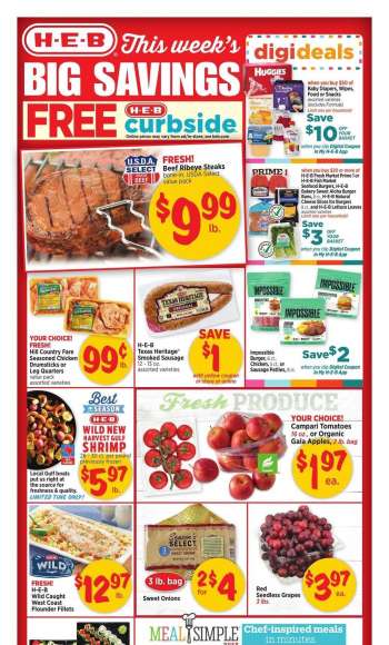 H-E-B Flyer - 08/30/2023 - 09/05/2023.