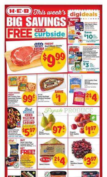 H-E-B Flyer - 08/30/2023 - 09/05/2023.