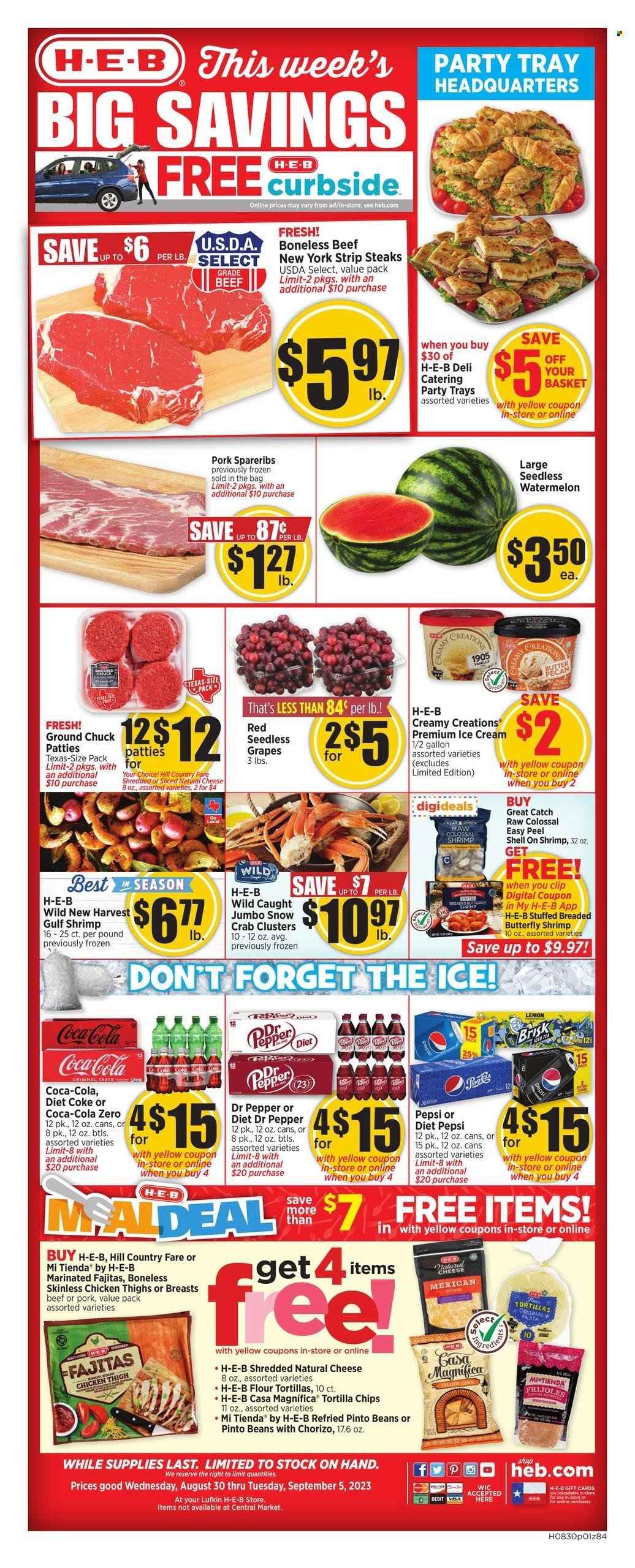 H-E-B ad - 08/30/2023 - 09/05/2023. Page 1