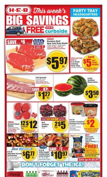 H-E-B Flyer - 08/30/2023 - 09/05/2023.
