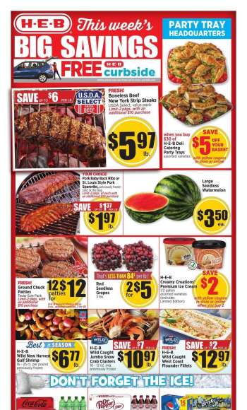 H-E-B Flyer - 08/30/2023 - 09/05/2023.