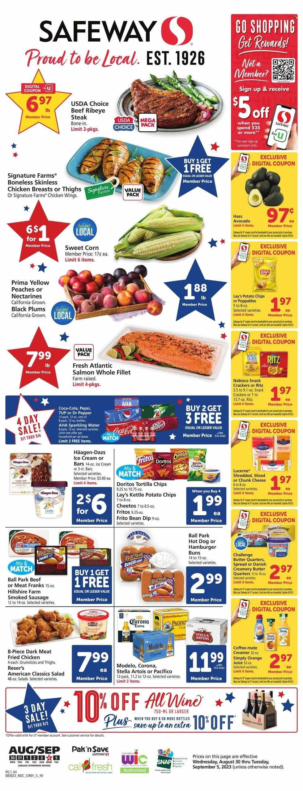 Safeway ad - 08/30/2023 - 09/05/2023. Page 1