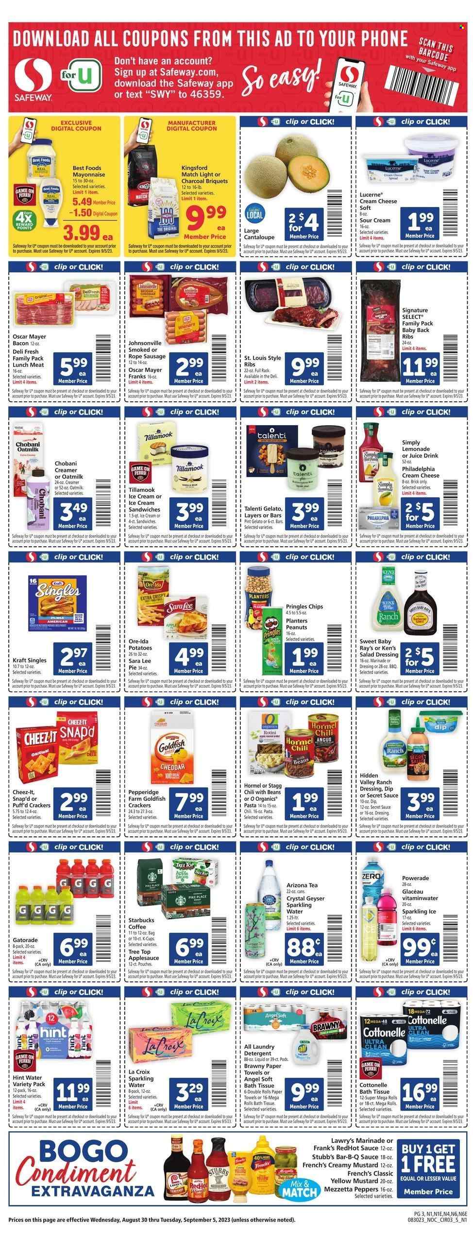 Safeway ad - 08/30/2023 - 09/05/2023. Page 3