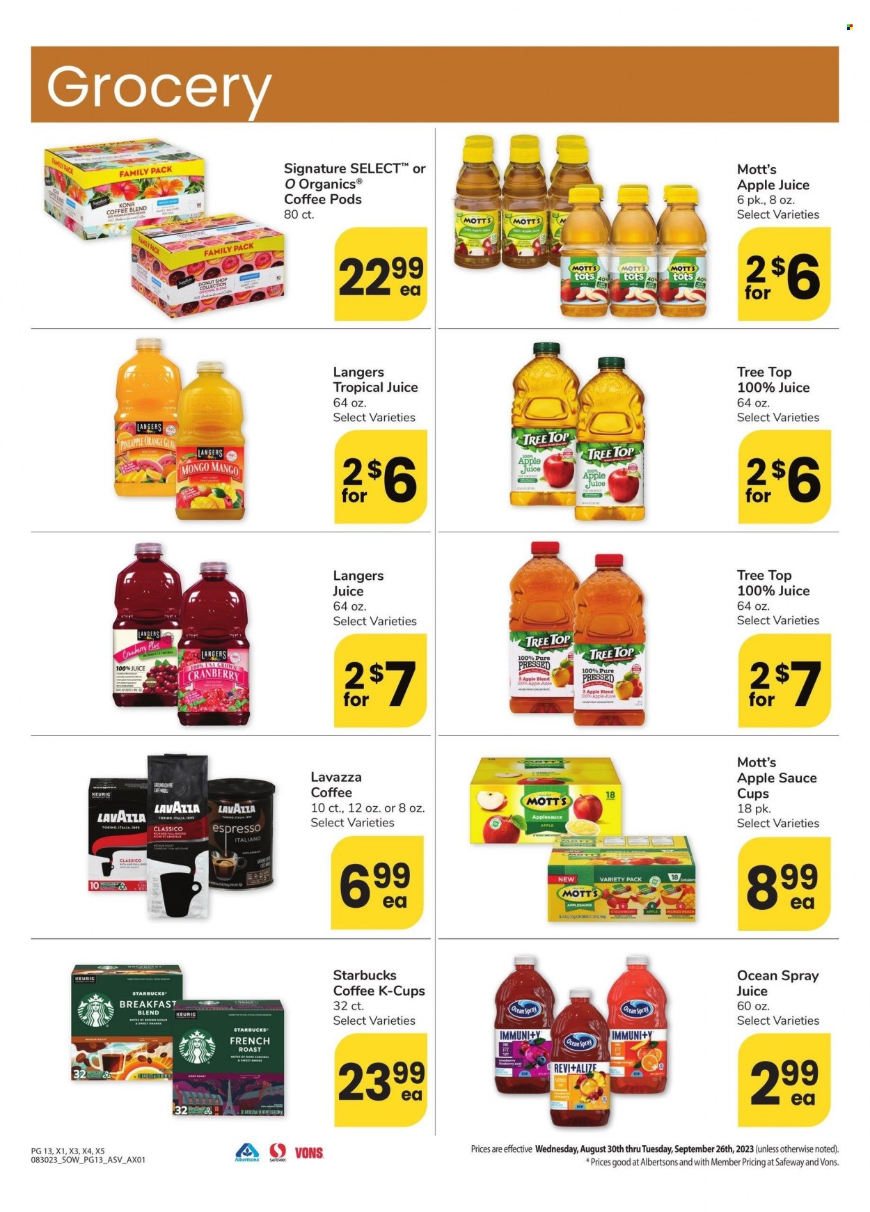 Albertsons ad - 08/30/2023 - 09/26/2023. Page 13