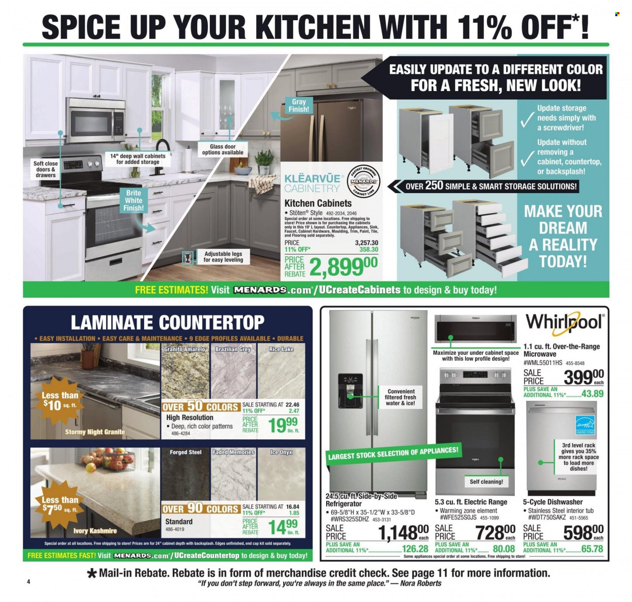 Menards ad - 08/30/2023 - 09/10/2023. Page 6