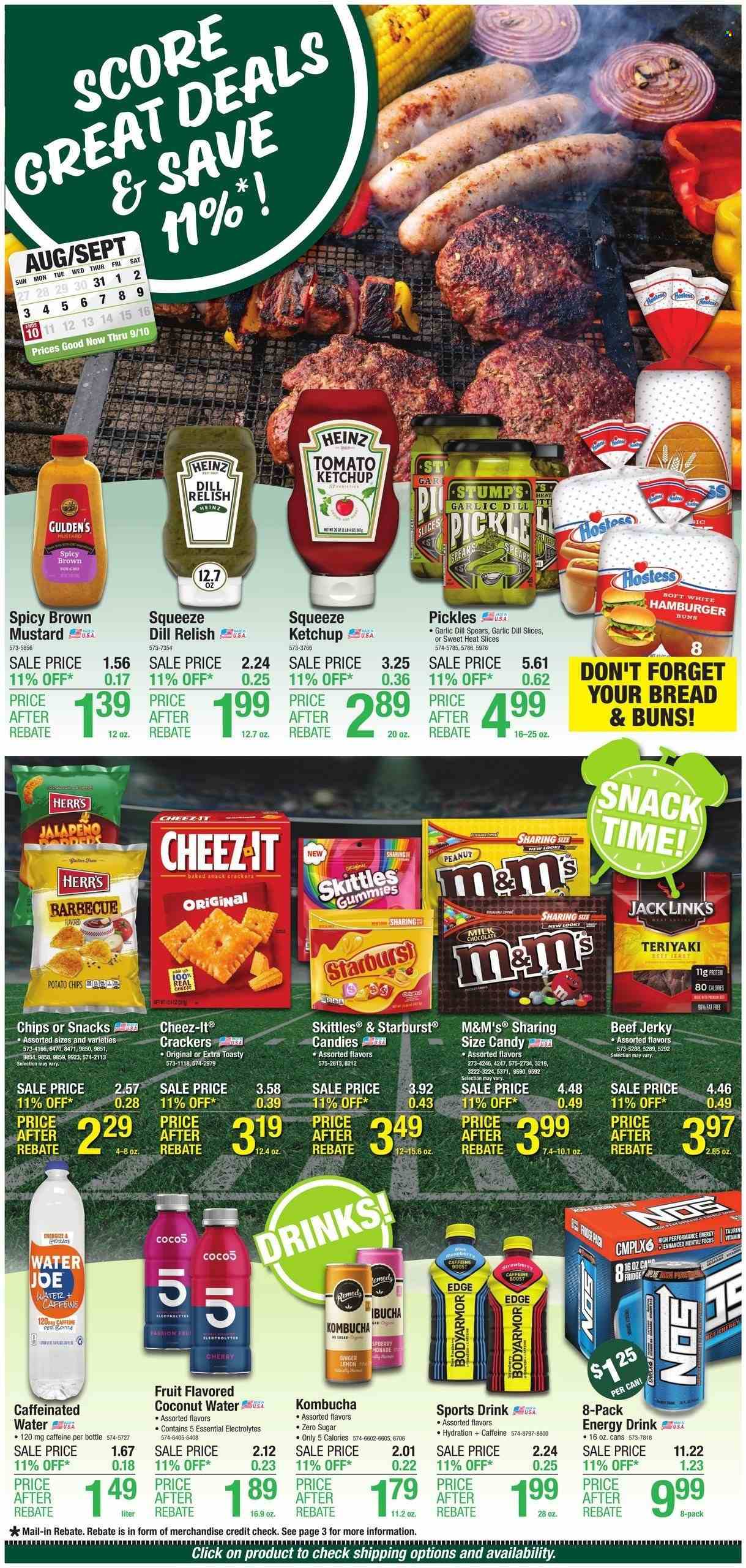 Menards ad - 08/30/2023 - 09/10/2023. Page 1