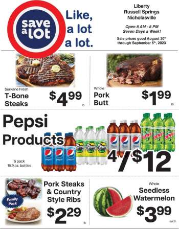 Save a Lot Flyer - 08/30/2023 - 09/09/2023.