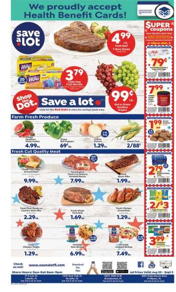 Save a Lot Flyer - 08/30/2023 - 09/05/2023.