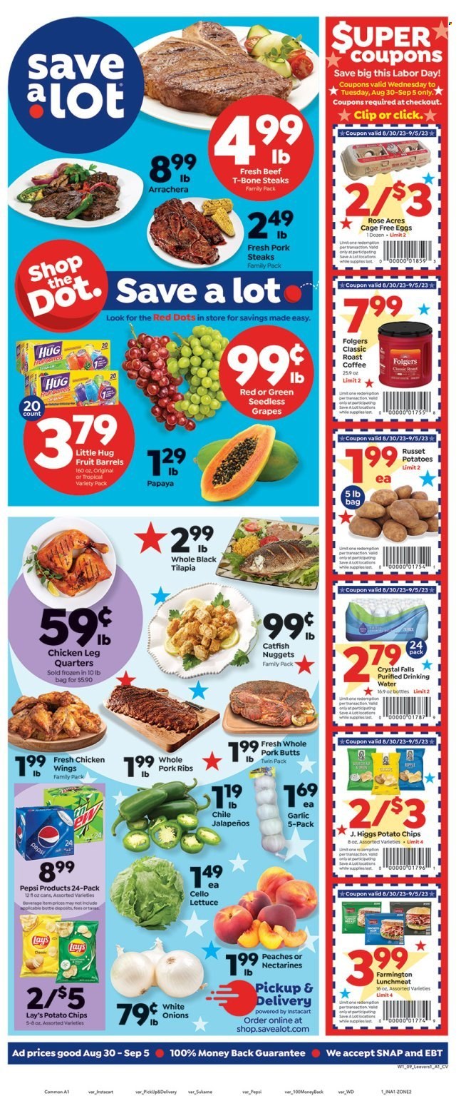 Save a Lot ad - 08/30/2023 - 09/05/2023. Page 2