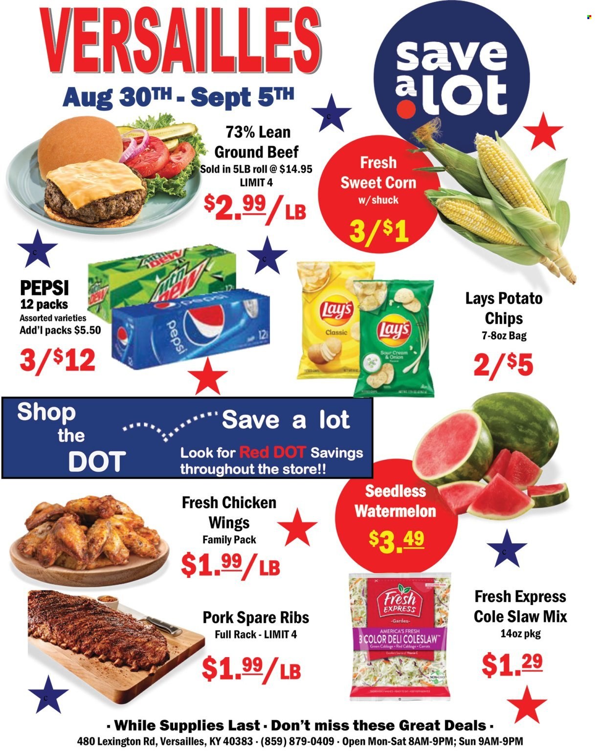 Save a Lot ad - 08/30/2023 - 09/05/2023. Page 1
