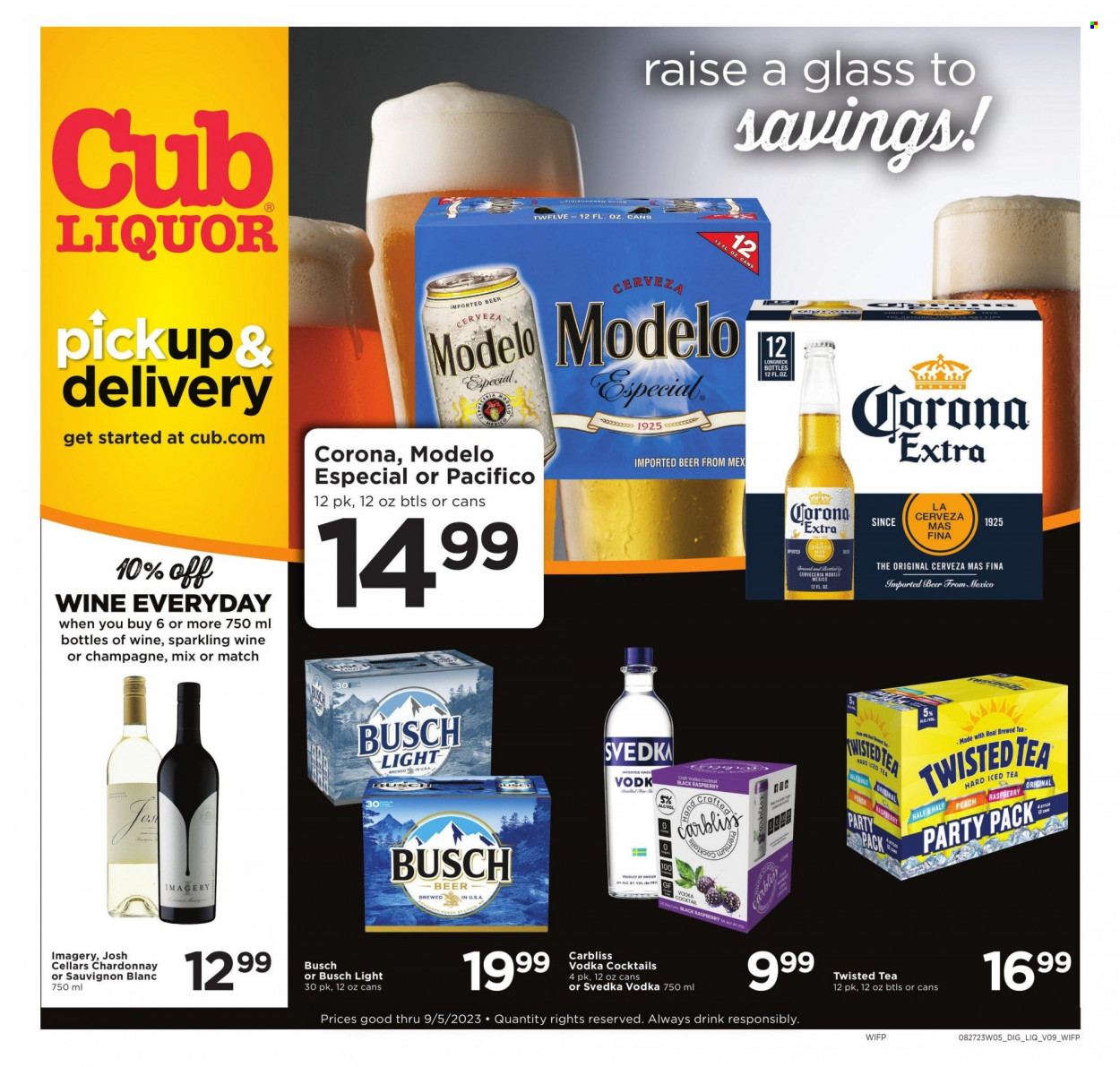 Cub Foods ad - 08/30/2023 - 09/05/2023. Page 1