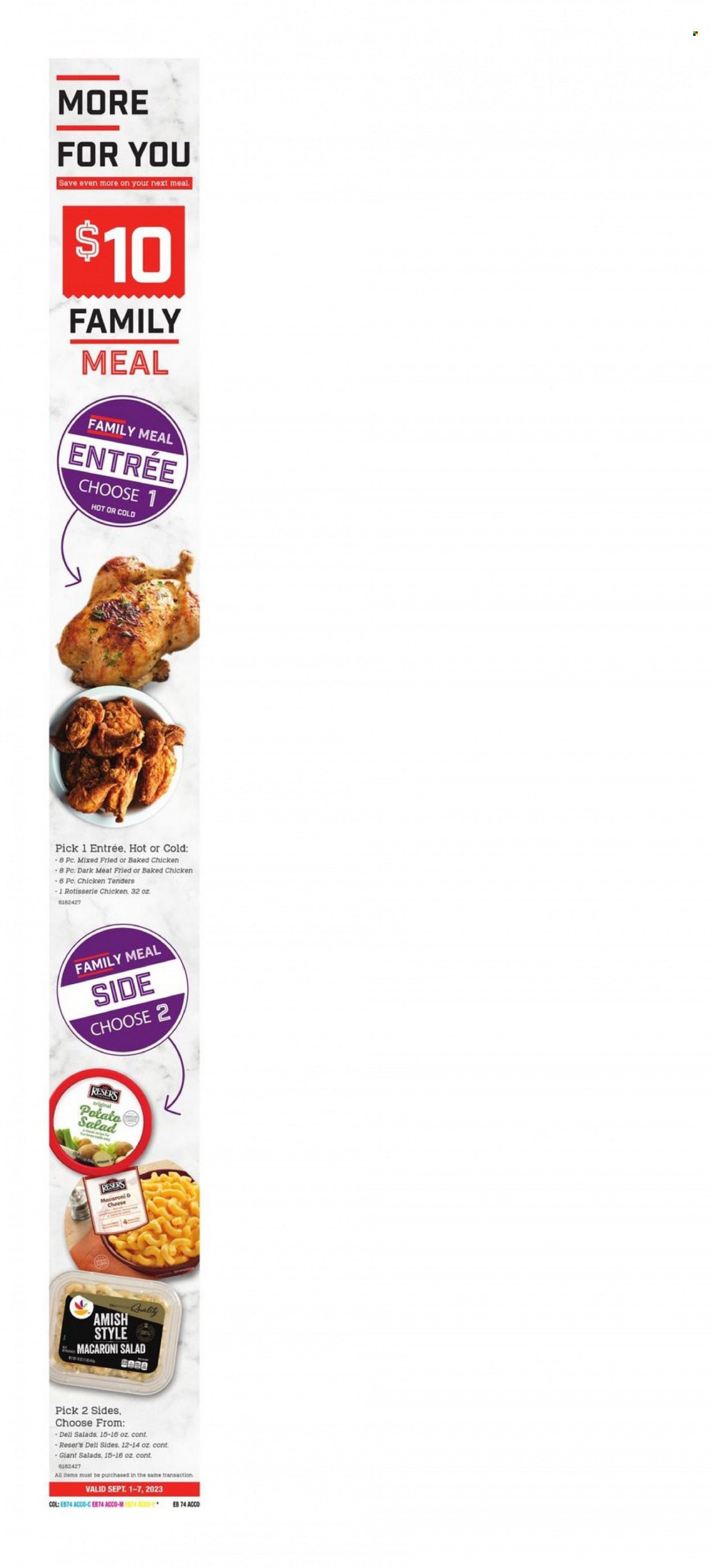 Giant Food ad - 09/01/2023 - 09/07/2023. Page 3