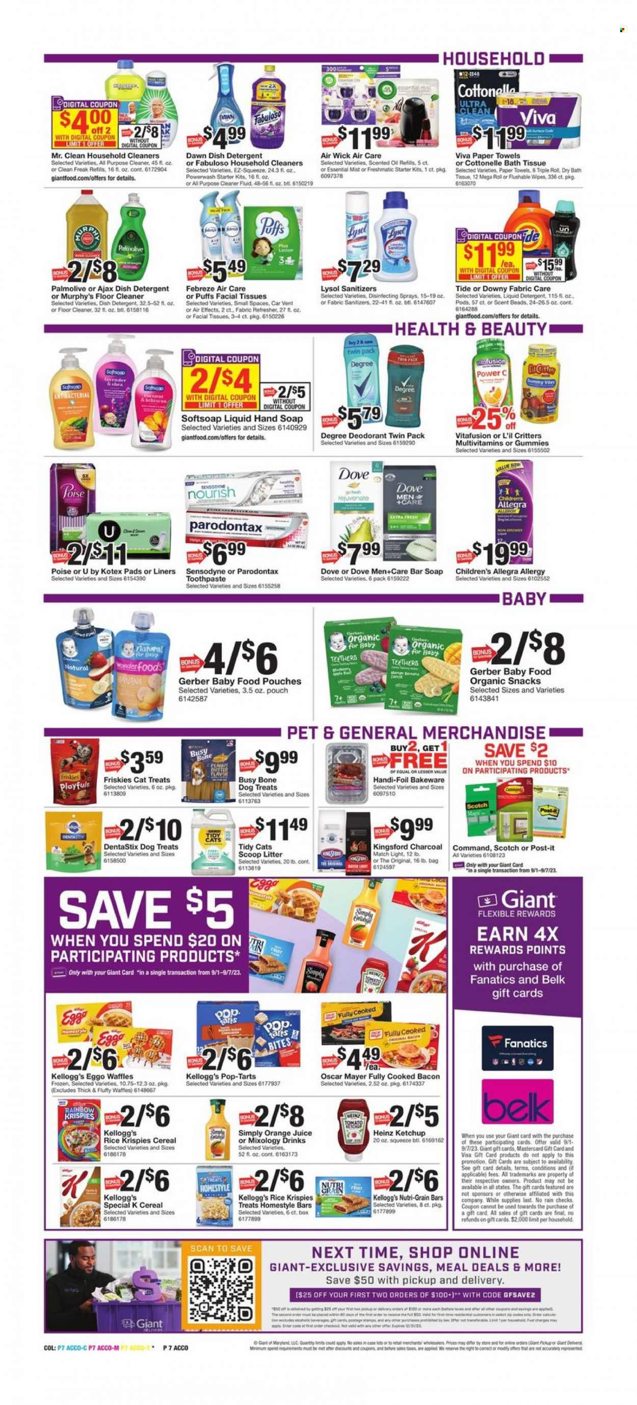 Giant Food ad - 09/01/2023 - 09/07/2023. Page 12