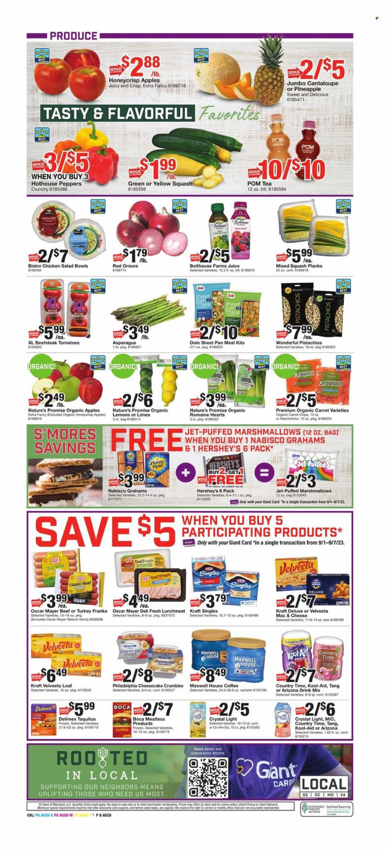 Giant Food ad - 09/01/2023 - 09/07/2023. Page 13