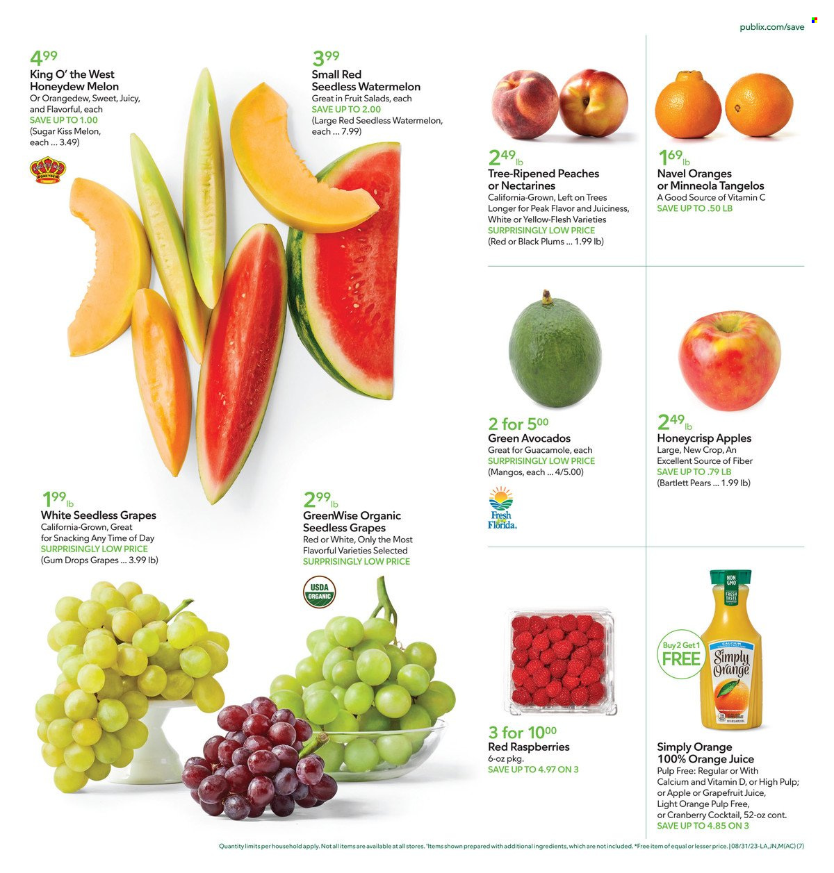 Publix ad - 08/31/2023 - 09/06/2023. Page 8