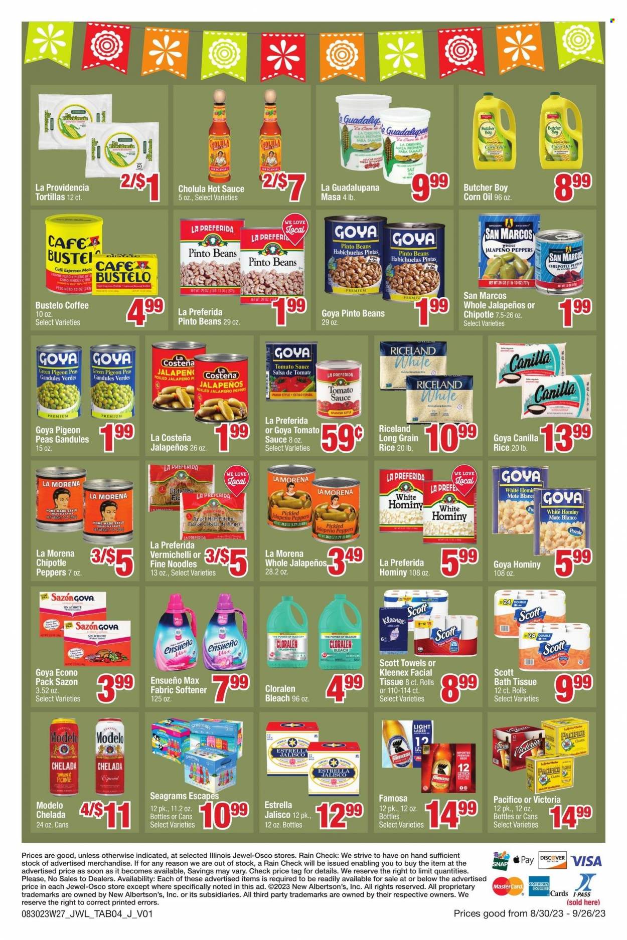 Jewel Osco ad - 08/30/2023 - 09/26/2023. Page 4