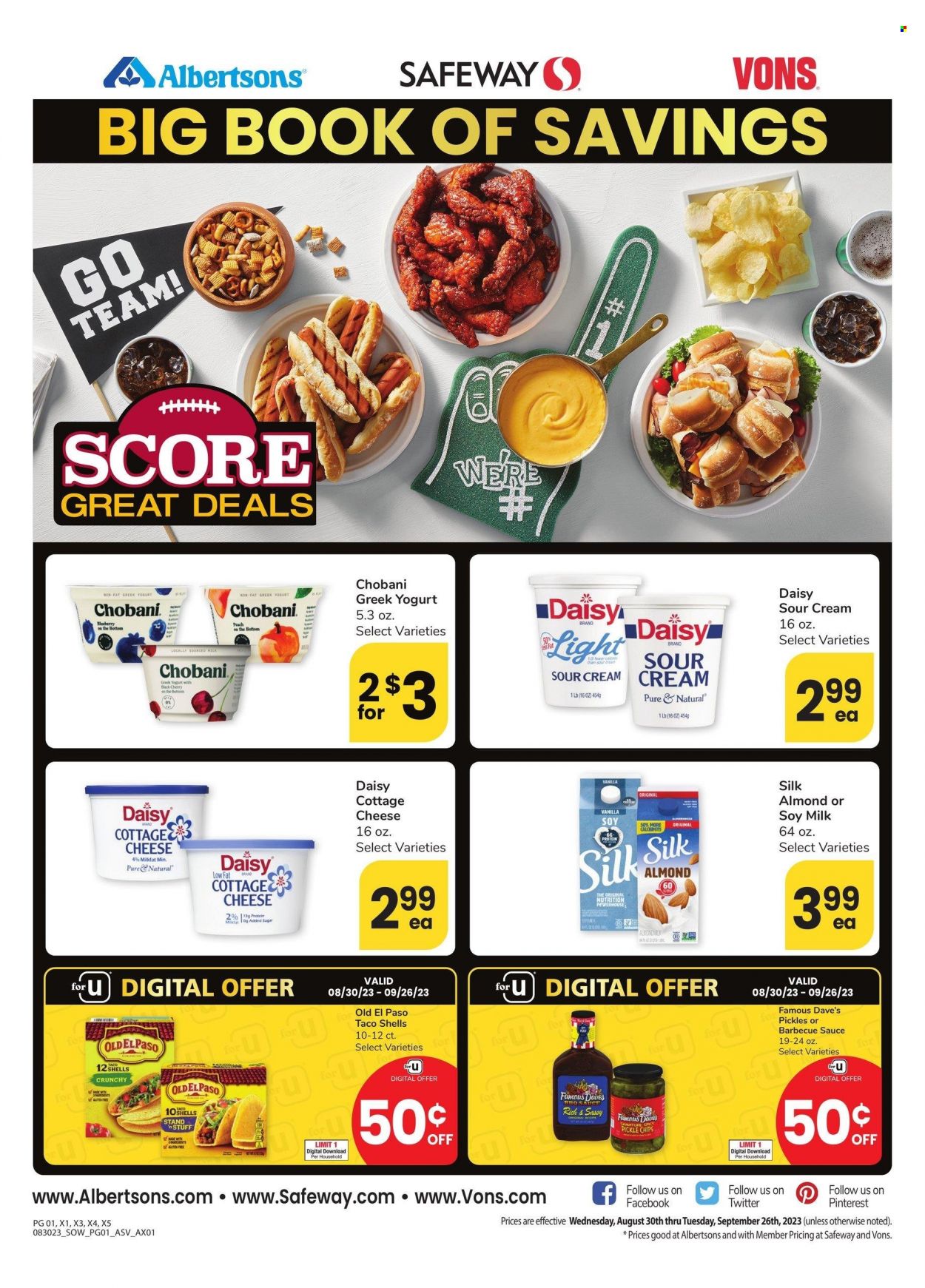 Vons ad - 08/30/2023 - 09/26/2023. Page 1