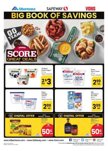 Vons Flyer - 08/30/2023 - 09/26/2023.