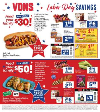 Vons Flyer - 08/30/2023 - 09/05/2023.