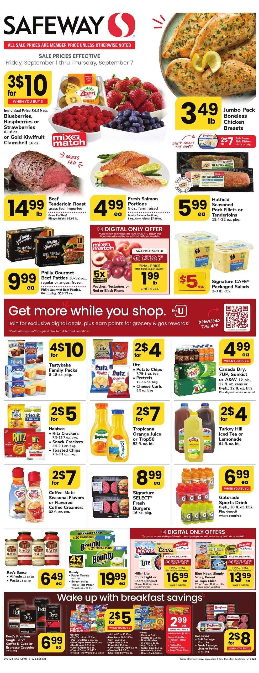 Safeway ad - 09/01/2023 - 09/07/2023. Page 3