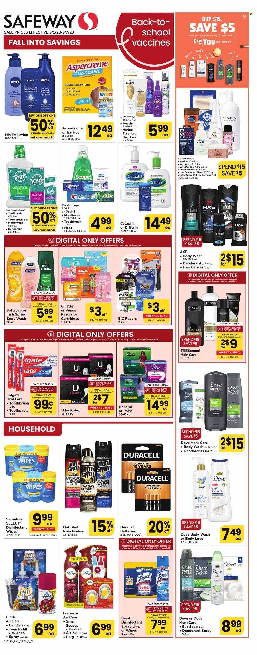 Safeway ad - 09/01/2023 - 09/07/2023. Page 6