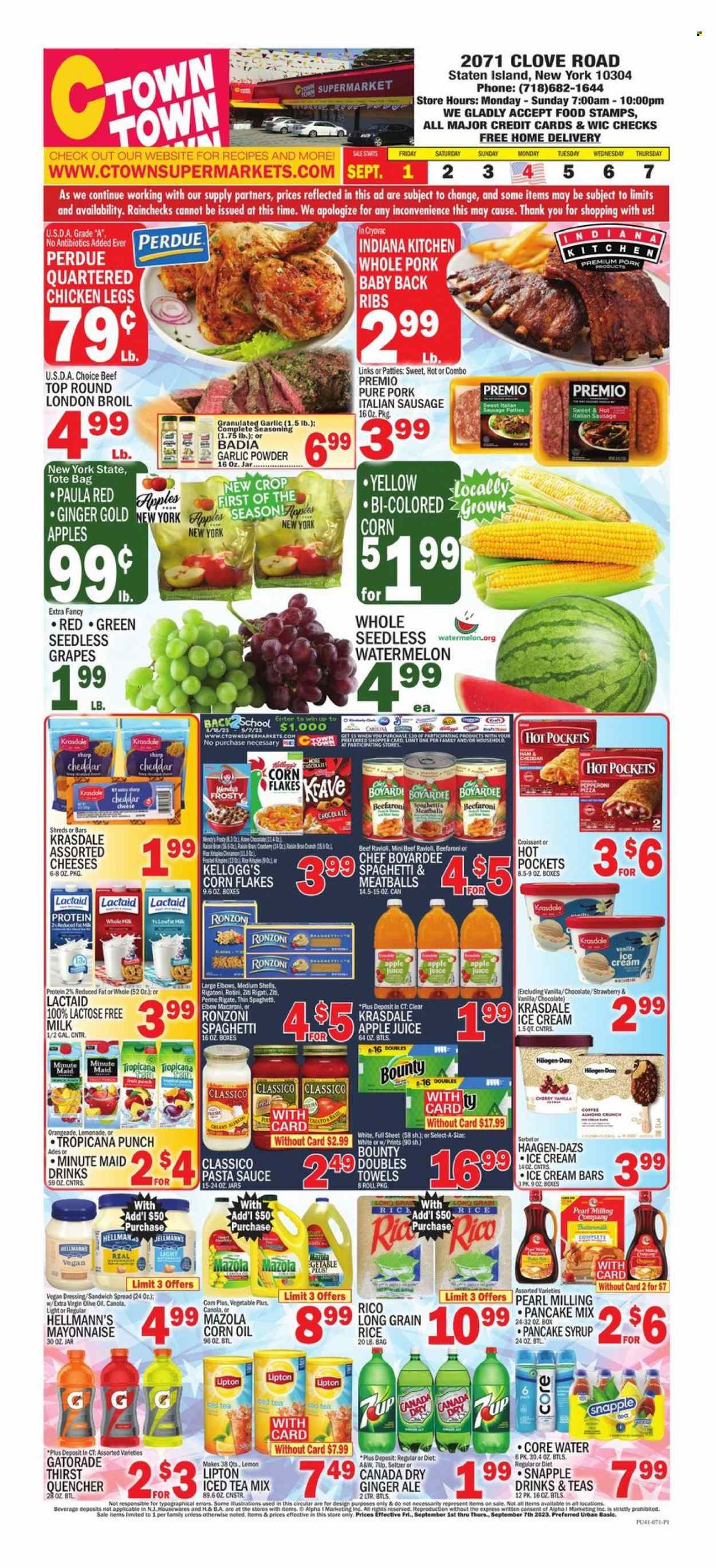 C-Town ad - 09/01/2023 - 09/07/2023. Page 1