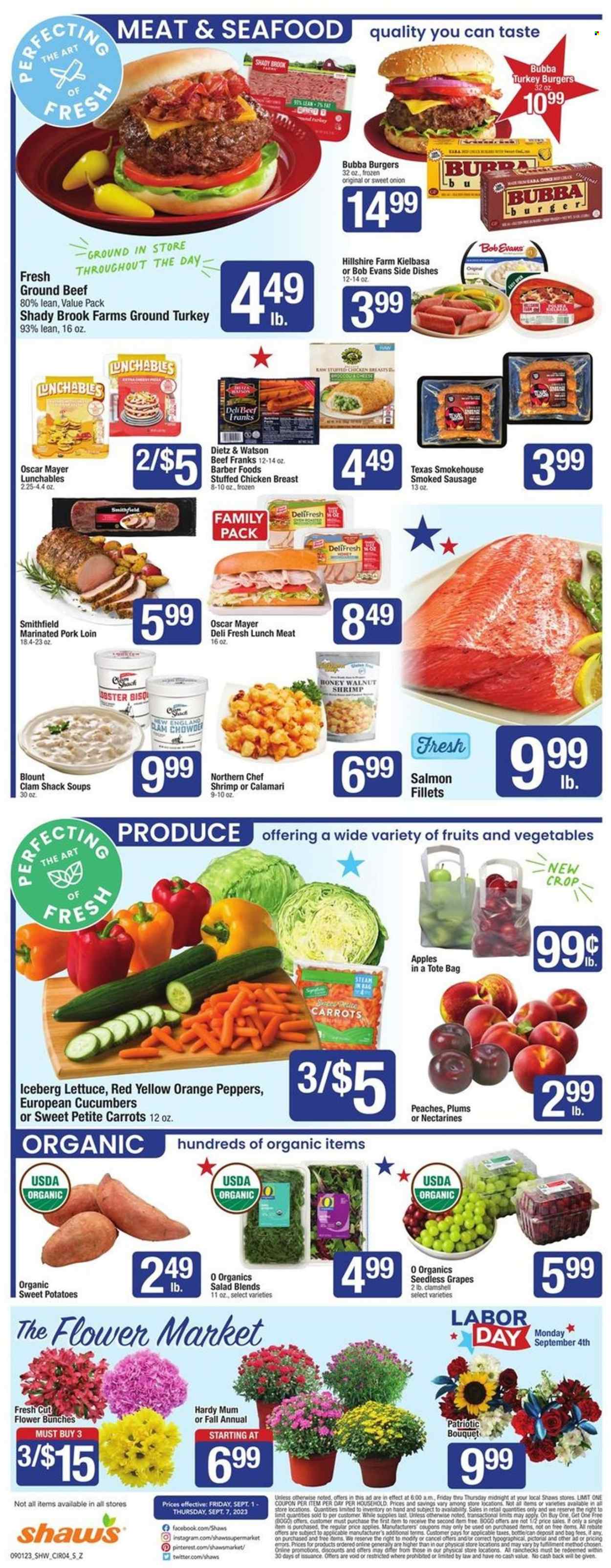 Shaw’s ad - 09/01/2023 - 09/07/2023. Page 4