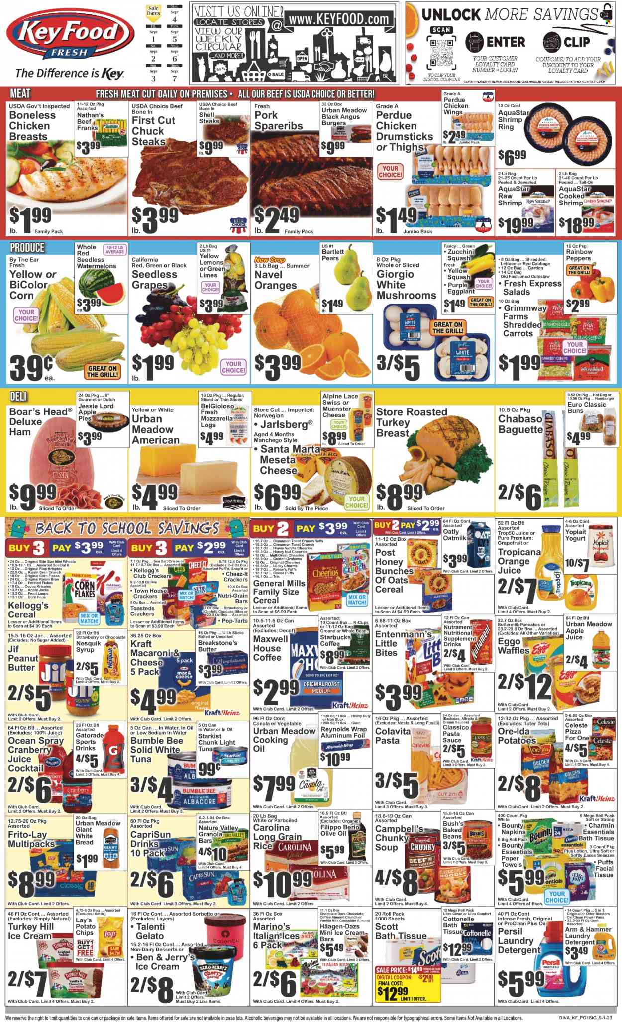 Key Food ad - 09/01/2023 - 09/07/2023. Page 1