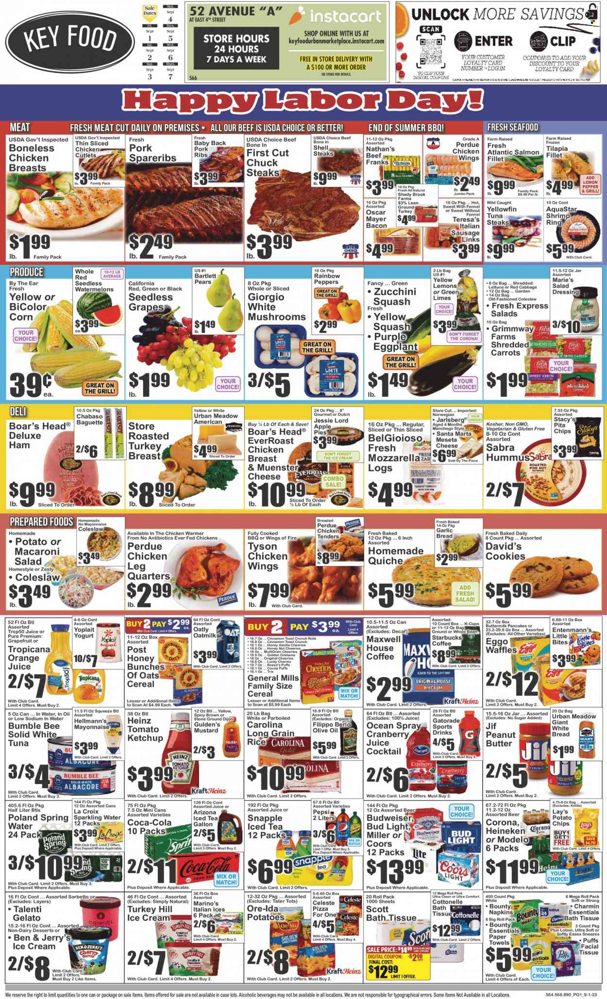 Key Food ad - 09/01/2023 - 09/07/2023. Page 1
