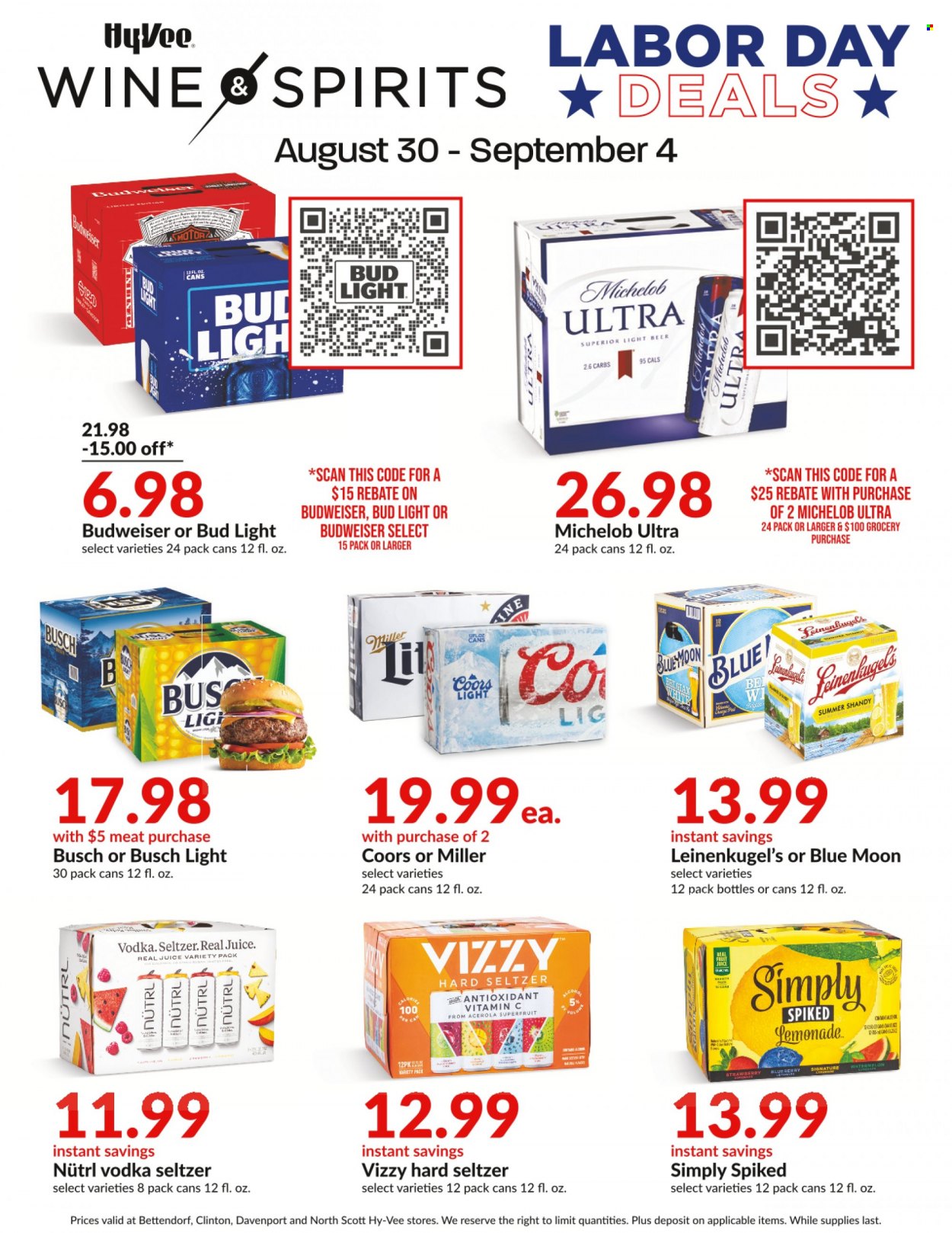 Hy-Vee ad - 08/30/2023 - 09/04/2023. Page 1