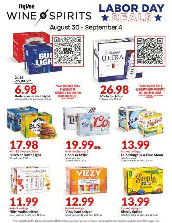 Hy-Vee Flyer - 08/30/2023 - 09/04/2023.