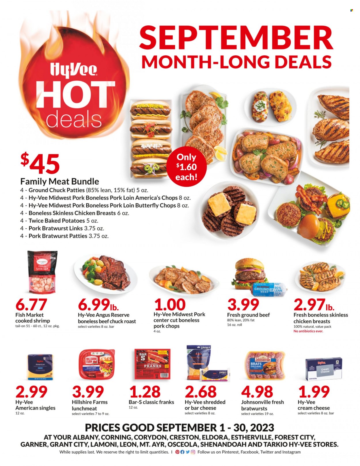 Hy-Vee ad - 09/01/2023 - 09/30/2023. Page 1