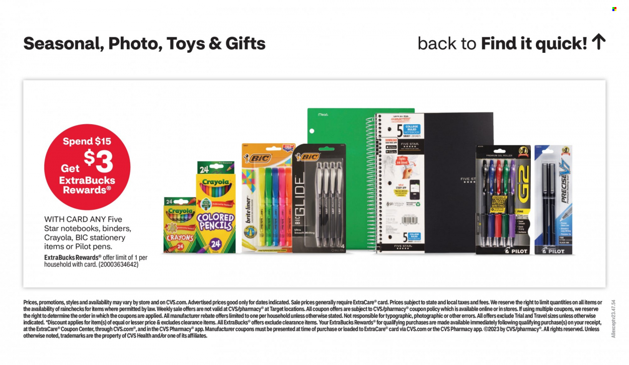 CVS Pharmacy ad - 09/03/2023 - 09/09/2023. Page 18