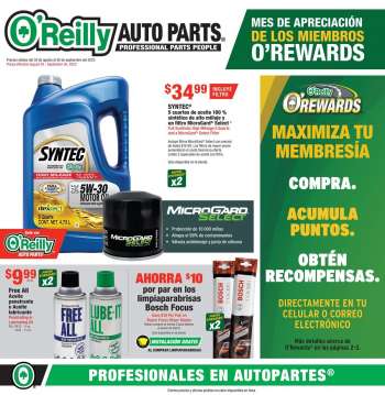 O'Reilly Auto Parts Ad