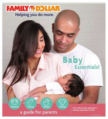 Family Dollar Flyer - September 03, 2023 - September 30, 2023.