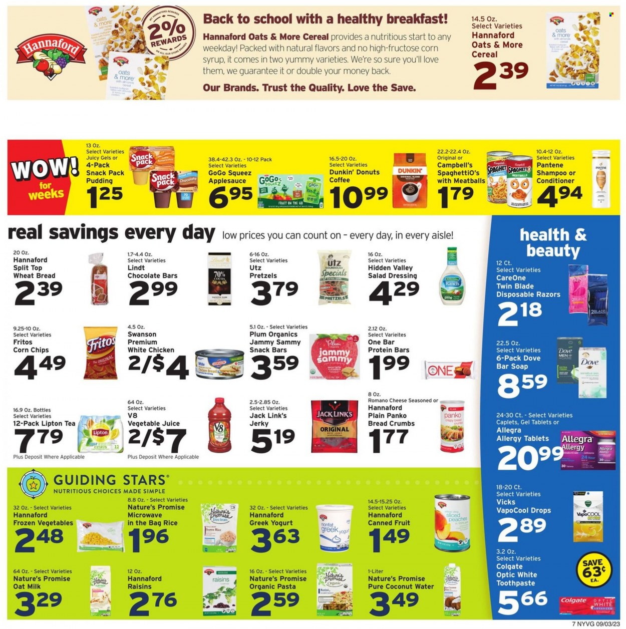 Hannaford ad - 09/03/2023 - 09/09/2023. Page 9