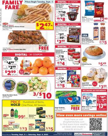 Family Fare Flyer - 09/05/2023 - 09/09/2023.