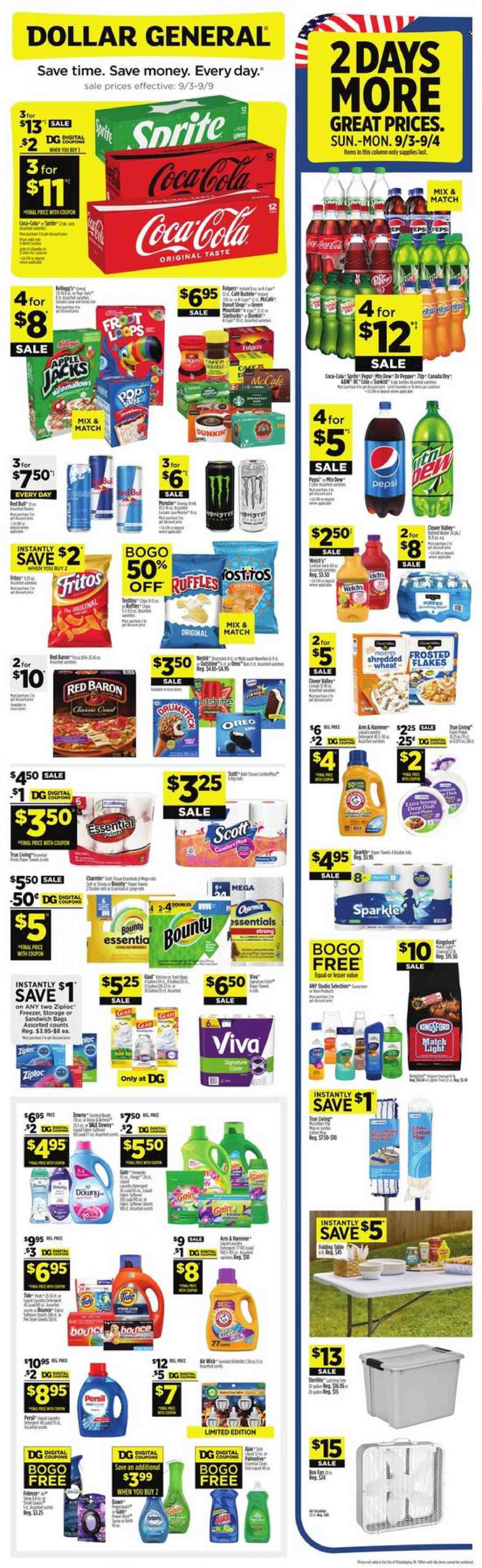 Dollar General ad - 09/03/2023 - 09/09/2023. Page 1