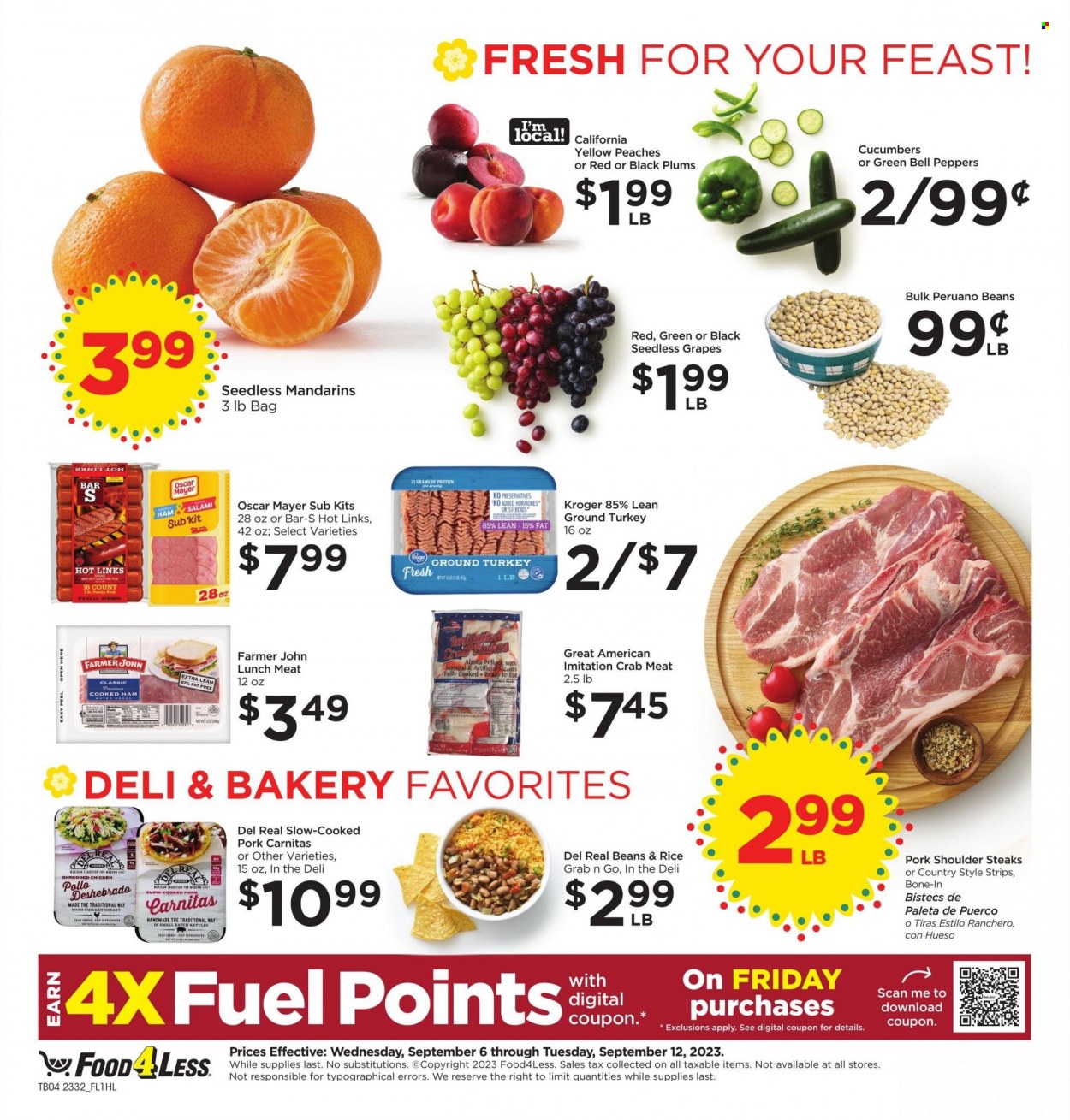 Food 4 Less ad - 09/06/2023 - 09/12/2023. Page 4