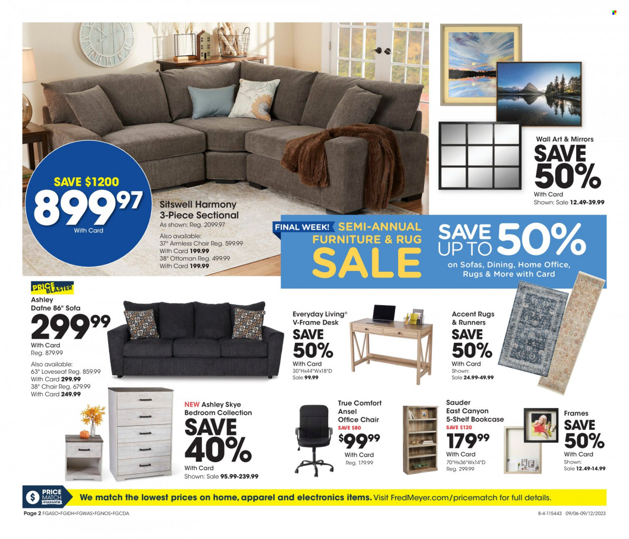 Fred Meyer ad - 09/06/2023 - 09/12/2023. Page 2