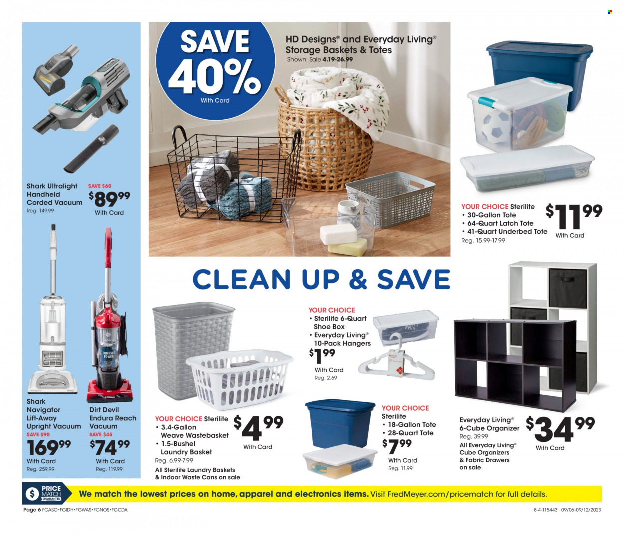 Fred Meyer ad - 09/06/2023 - 09/12/2023. Page 6