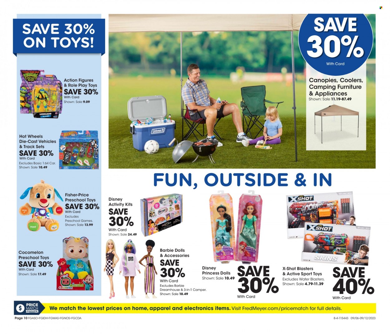 Fred Meyer ad - 09/06/2023 - 09/12/2023. Page 10