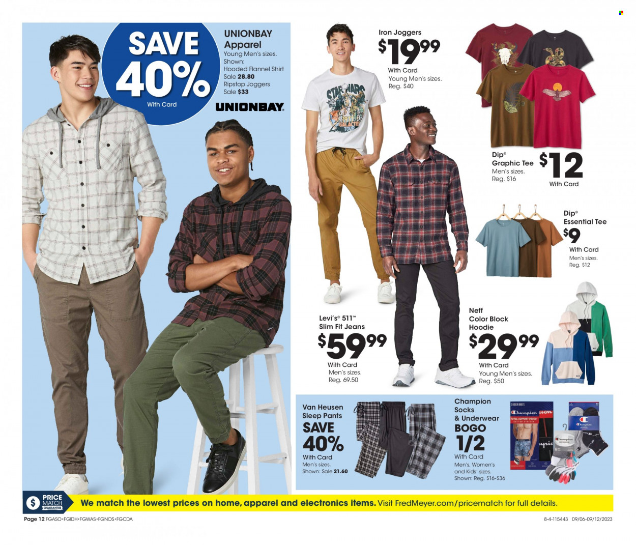 Fred Meyer ad - 09/06/2023 - 09/12/2023. Page 12