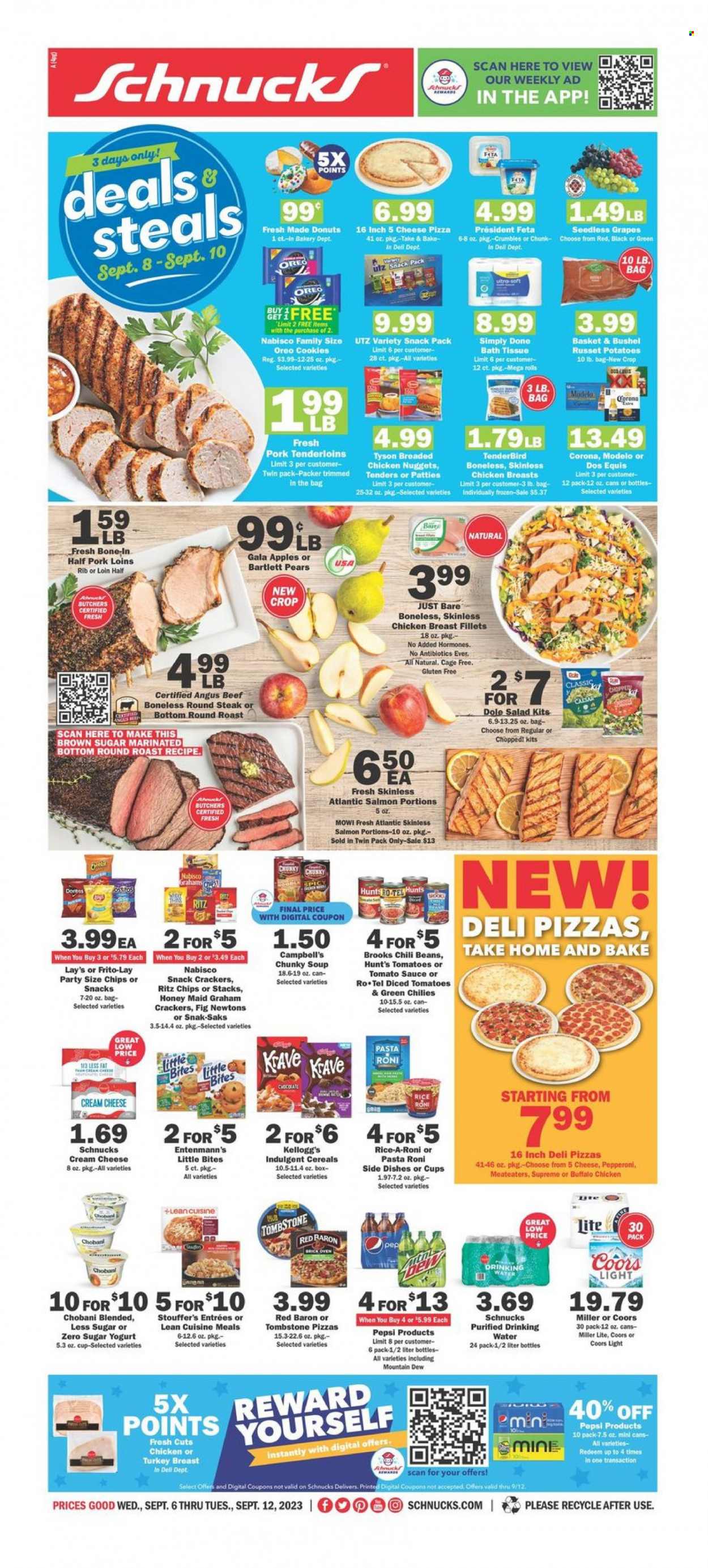 Schnucks ad - 09/06/2023 - 09/12/2023. Page 1