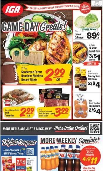 IGA Flyer - 09/06/2023 - 09/12/2023.