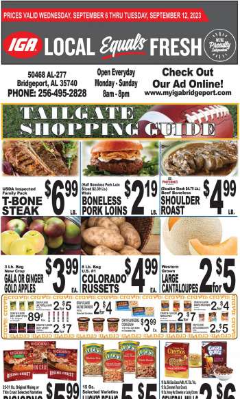 IGA Flyer - 09/06/2023 - 09/12/2023.