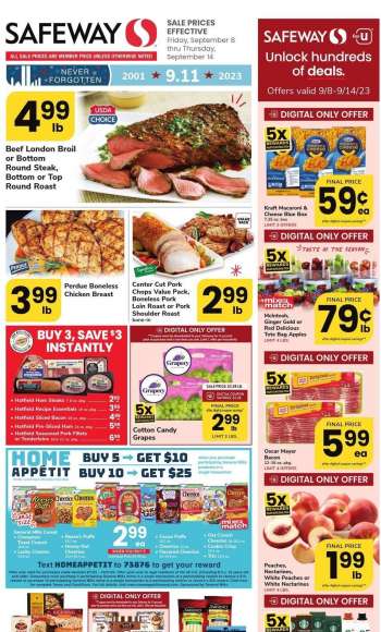 Safeway Flyer - 09/08/2023 - 09/14/2023.