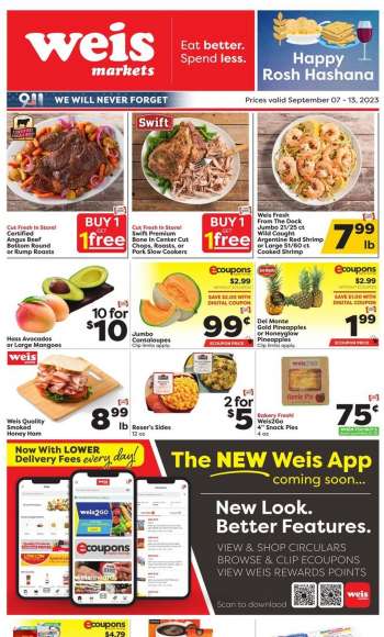 Weis Flyer - 09/07/2023 - 09/13/2023.
