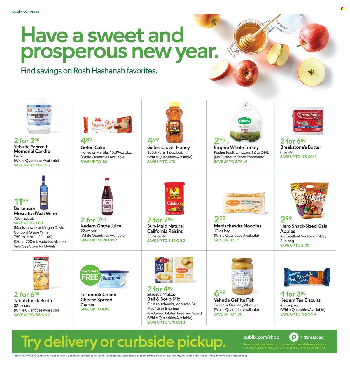 Publix ad - 09/07/2023 - 09/13/2023. Page 16