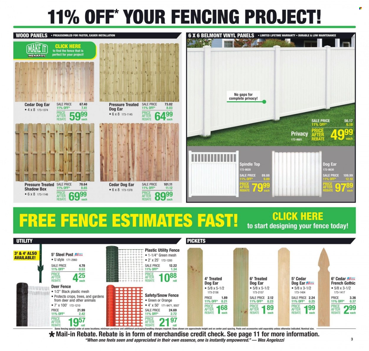 Menards ad - 09/07/2023 - 09/17/2023. Page 5